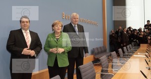 Merkel, Gabriel Seehofer Koalitionsvertrag