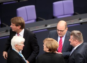 Kanzlerinwahl im Bundestag